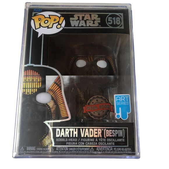 Star Wars Pop! DARTH VADER BESPIN 518 Art Series Bobble Limited Edition New - Picture 1 of 8